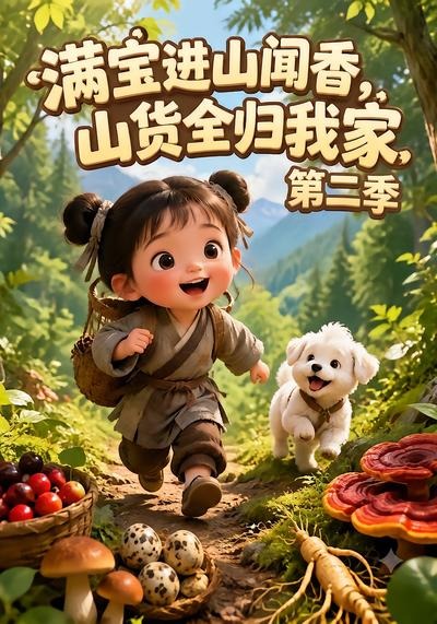 满宝进山闻香，山货全归我家第二季